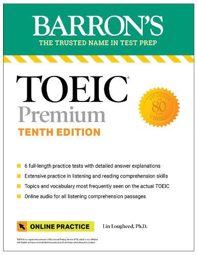[object Object] «TOEIC Premium: 6 Practice Tests + Online Audio, Tenth Edition», автор Лін Лугід - фото №1