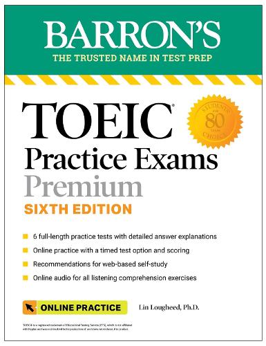 Бумажная книга «TOEIC Practice Exams: 6 Practice Tests + Online Audio, Sixth Edition», автор Лин Лугид - фото №1
