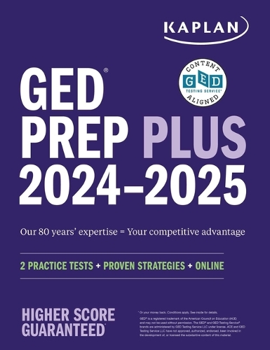[object Object] «GED Test Prep Plus 2024-2025: Includes 2 Full Length Practice Tests, 1000+ Practice Questions, and 60+ Online Videos», автор Карен Ван Слайк - фото №1