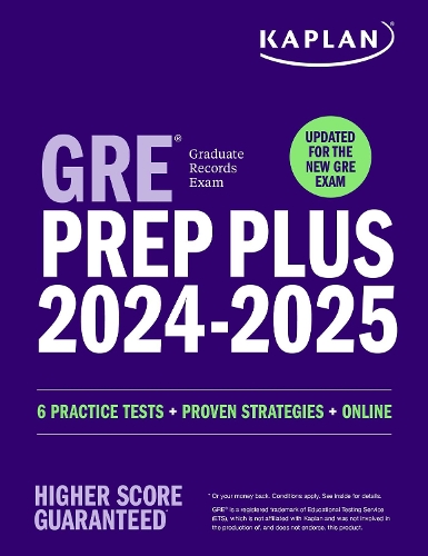 Бумажная книга «GRE Prep Plus 2024-2025 - Updated for the New GRE», автор Kaplan Test Prep - фото №1