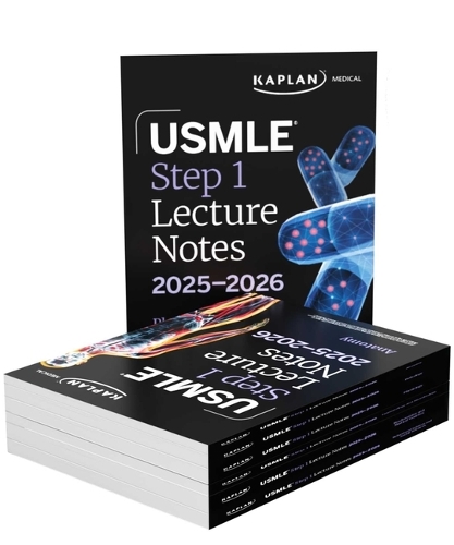 Паперова книга «USMLE Step 1 Lecture Notes, Twelfth Edition (2025-2026): 7-Book Preclinical Review», автор Kaplan Medical - фото №1