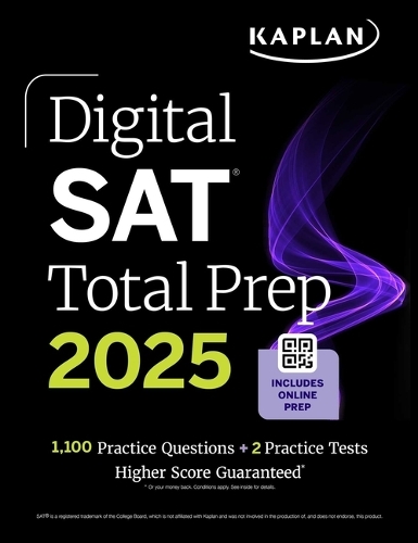 [object Object] «Digital SAT Total Prep 2025 with 2 Full Length Practice Tests, 1,000+ Practice Questions, and End of Chapter Quizzes», автор Kaplan Test Prep - фото №1