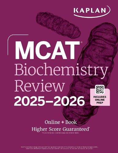 [object Object] «MCAT Biochemistry Review 2025-2026: Online + Book», автор Kaplan Test Prep - фото №1