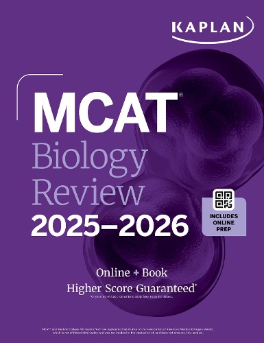 Бумажная книга «MCAT Biology Review 2025-2026: Online + Book», автор Kaplan Test Prep - фото №1