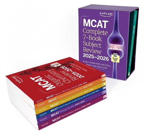 [object Object] «MCAT Complete 7-Book Subject Review 2025-2026, Set Includes Books, Online Prep, 3 Practice Tests», автор Kaplan Test Prep - фото №1