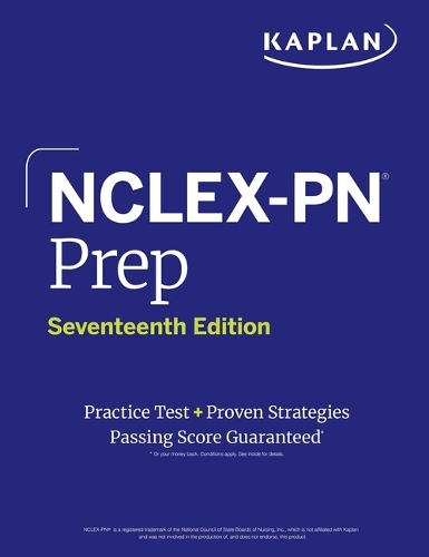 Бумажная книга «NCLEX-PN Prep, Seventeenth Edition (2025): Includes 1 Full Length Practice Test + Proven Strategies», автор Kaplan Nursing - фото №1