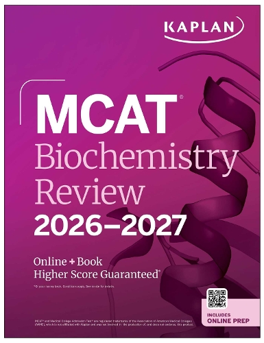 Паперова книга «MCAT Biochemistry Review 2026-2027: Online + Book», автор Kaplan Test Prep - фото №1