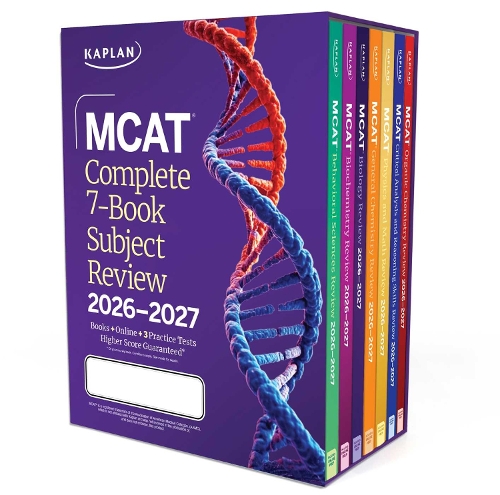 Бумажная книга «MCAT Complete 7-Book Subject Review 2026-2027, Set Includes Books, Online Prep, 3 Practice Tests», автор Kaplan Test Prep - фото №1