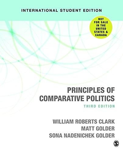 Бумажная книга «Principles of Comparative Politics (International Student Edition)», автор Мэтью Р. Голдер - фото №1