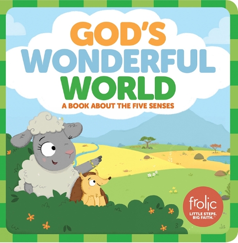 Паперова книга «God's Wonderful World: A Book about the Five Senses», авторів Дженніфер Хілтон, Крістен МакКеррі - фото №1