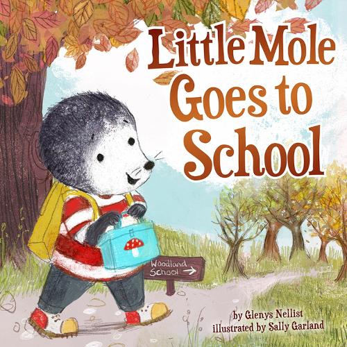 Паперова книга «Little Mole Goes to School», автор Гленіс Нелліст - фото №1