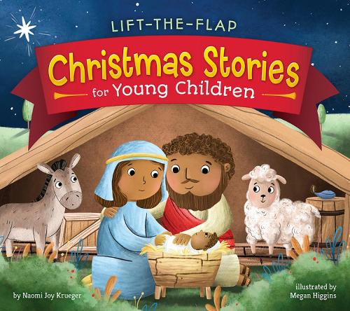Паперова книга «Lift-the-Flap Christmas Stories for Young Children», автор Наомі Джой Крюгер - фото №1