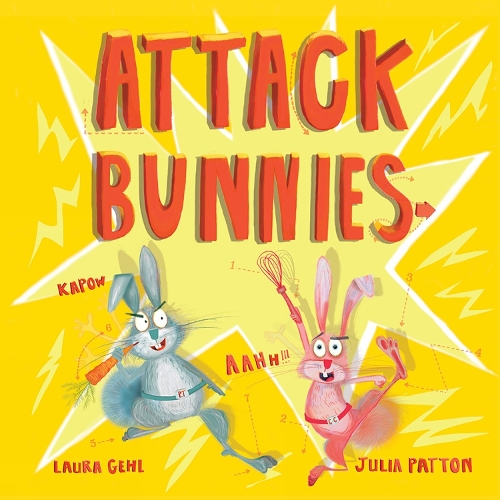 Паперова книга «Attack Bunnies», автор Лора Гел - фото №1