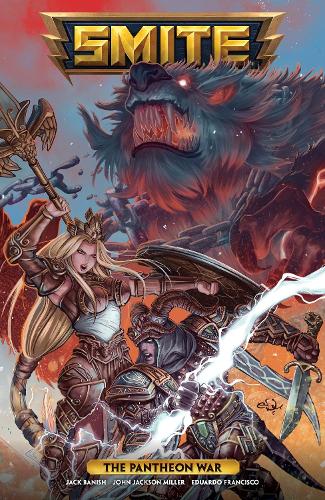 Бумажная книга «Smite: The Pantheon War», автор Джек Баниш - фото №1