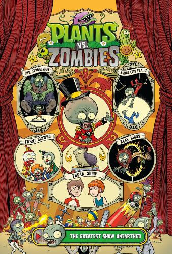 Паперова книга «Plants Vs. Zombies Volume 9: The Greatest Show Unearthed», авторів Якоб Шабо, Метт Дж. Рейнуотер, Пол Тобін - фото №1