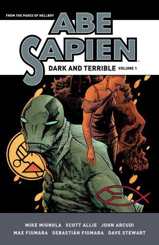 [object Object] «Abe Sapien: Dark And Terrible Volume 1», авторов Джон Аркуди, Майк Миньола, Скотт Алли - фото №1