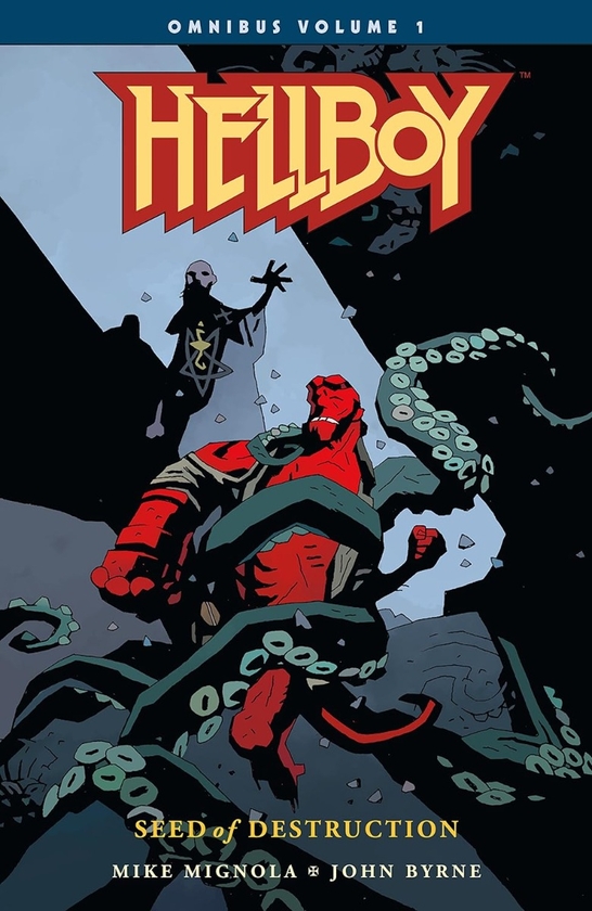 Паперова книга «Hellboy Omnibus. Volume 1. Seed Of Destruction», авторів Майк Міньйола, Джон Бірн - фото №1