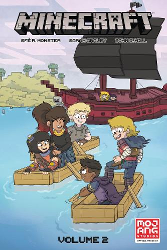 Паперова книга «Minecraft Volume 2 (graphic Novel)», авторів Сара Грейлі, Сфе Р. Монстр - фото №1