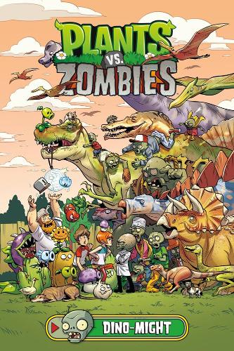 Бумажная книга «Plants Vs. Zombies Volume 12: Dino-might», автор Пол Тобин - фото №1