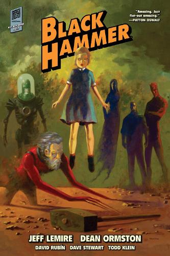 Паперова книга «Black Hammer Library Edition Volume 1», автор Джефф Лемір - фото №1