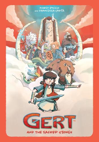 Паперова книга «Gert And The Sacred Stones», авторів Франческа Каріта, Хайме Річардс - фото №1