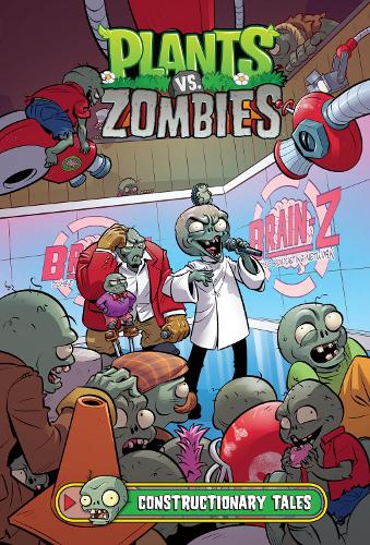 Паперова книга «Plants Vs. Zombies Volume 18: Constructionary Tales», авторів Хізер Брекель, Джессі Хемм, Пол Тобін - фото №1