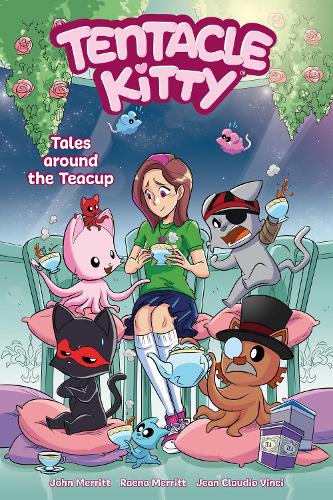 Бумажная книга «Tentacle Kitty: Tales Around The Teacup», авторов Жан-Клаудио Винчи, Джон Мерритт, Раена Мерритт - фото №1
