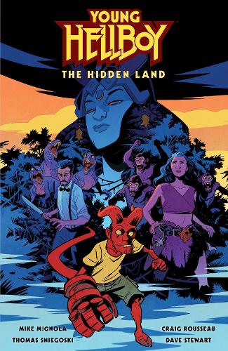 Бумажная книга «Young Hellboy: The Hidden Land», автор Майк Миньйола - фото №1