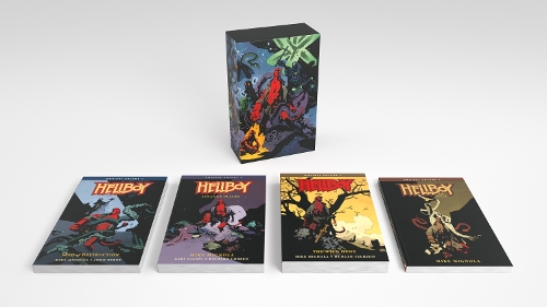 Паперова книга «Hellboy Omnibus Boxed Set», авторів Джон Бірн, Майк Міньйола - фото №1