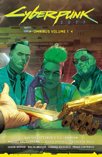Бумажная книга «Cyberpunk 2077 Omnibus Volume 1», авторов Бартош Штыбор, Каллен Банн, Мигель Вальдеррама - фото №1