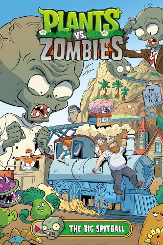 Паперова книга «Plants vs. Zombies Volume 24: The Big Spitball», авторів Хізер Брекель, Луїза Руссо, Пол Тобін - фото №1