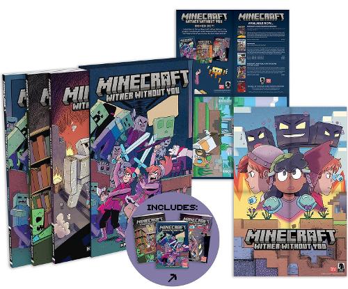 Бумажная книга «Minecraft: Wither Without You Boxed Set (Graphic Novels)», автор Кристен Гудснук - фото №1