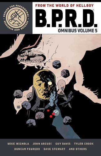 Бумажная книга «B.p.r.d. Omnibus Volume 5», авторов Гай Дэвис, Джон Аркуди, Майк Миньйола - фото №1