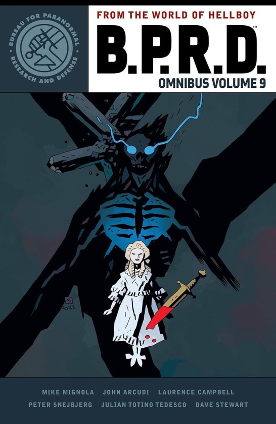 Бумажная книга «B.p.r.d. Omnibus. Volume 9», авторов Майк Миньйола, Джон Аркуди - фото №1