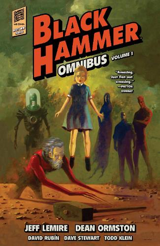 Бумажная книга «Black Hammer Omnibus Volume 1», авторов Дин Ормстон, Дастин Нгуен, Джефф Лемир - фото №1