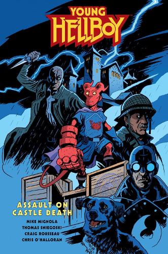 Бумажная книга «Young Hellboy: Assault On Castle Death», автор Майк Миньйола - фото №1