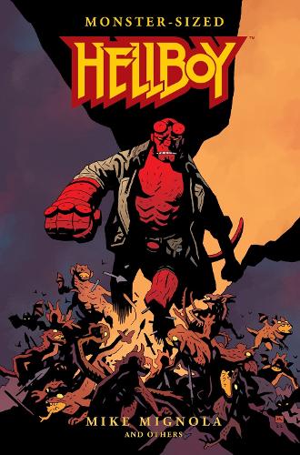 Паперова книга «Monster-sized Hellboy», автор Майк Міньйола - фото №1