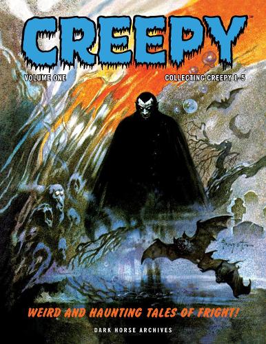 Паперова книга «Creepy Archives Volume 1», авторів Аль Вільямсон, Арчі Гудвін, Френк Фразетта - фото №1