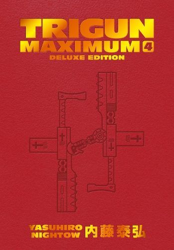 Бумажная книга «Trigun Maximum Deluxe Edition Volume 4», авторов Джастин Бернс, Ясухиро Найтоу - фото №1