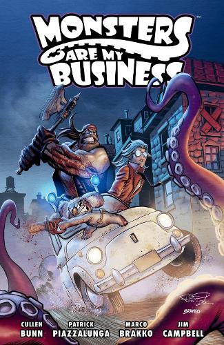 Бумажная книга «Monsters Are My Business», авторов Каллен Банн, Патрик Пьяццалунга - фото №1