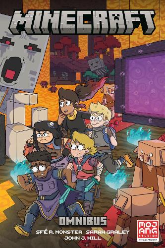 Паперова книга «Minecraft Omnibus Volume 1», автор Сфе Р. Монстр - фото №1