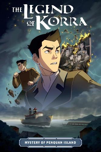 Паперова книга «The Legend of Korra: The Mystery of Penquan Island», авторів Діана Соуза, Кіку Г'юз - фото №1
