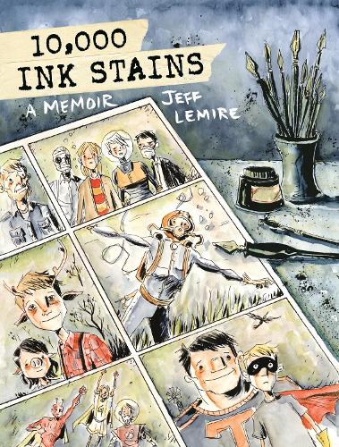 Бумажная книга «10,000 Ink Stains: A Memoir», автор Джефф Лемир - фото №1