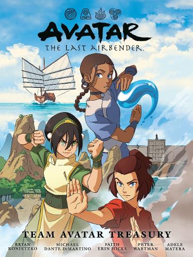 Бумажная книга «Avatar: The Last Airbender - Team Avatar Treasury Library Edition», автор Фейт Эрин Хикс - фото №1