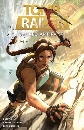 Паперова книга «Tomb Raider: Sacred Artifacts», авторів Антоніо Ді Капріо, Кейсі Гіллі, Торін Кларк - фото №1