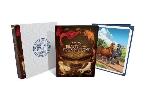 Бумажная книга «Beasts of the Four Nations: Creatures from Avatar: The Last Airbender and The Legend of Korra (Deluxe Edition)», авторов Брайан Конецко, Майкл Данте ДиМартино - фото №1