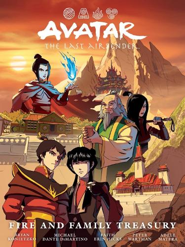 Паперова книга «Avatar: The Last Airbender--Fire and Family Treasury Library Edition», авторів Адель Матера, Фейт Ерін Гікс, Пітер Вортман - фото №1
