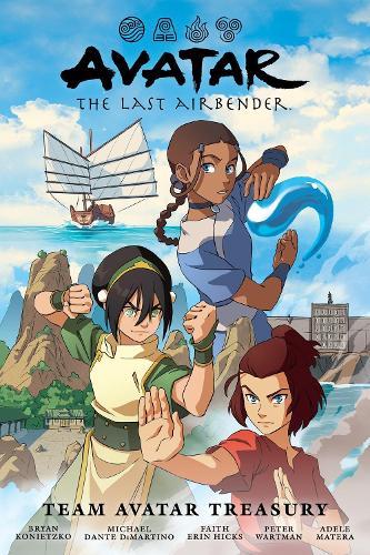 Бумажная книга «Avatar: The Last Airbender--Team Avatar Treasury Omnibus», авторов Адель Матера, Фейт Эрин Хикс, Питер Уортман - фото №1