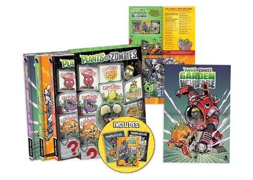 Бумажная книга «Plants vs. Zombies: The Garden Warfare Trilogy Boxed Set», авторов Джейкоб Шабо, Пол Тобин, Тим Лэтти - фото №1