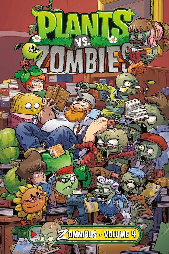 Паперова книга «Plants vs. Zombies Zomnibus Volume 4», авторів Брітні Вільямс, Пол Тобін, Рон Чан - фото №1
